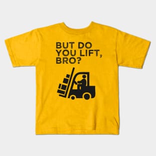 Forklift Operator Heavy Machinery Kids T-Shirt